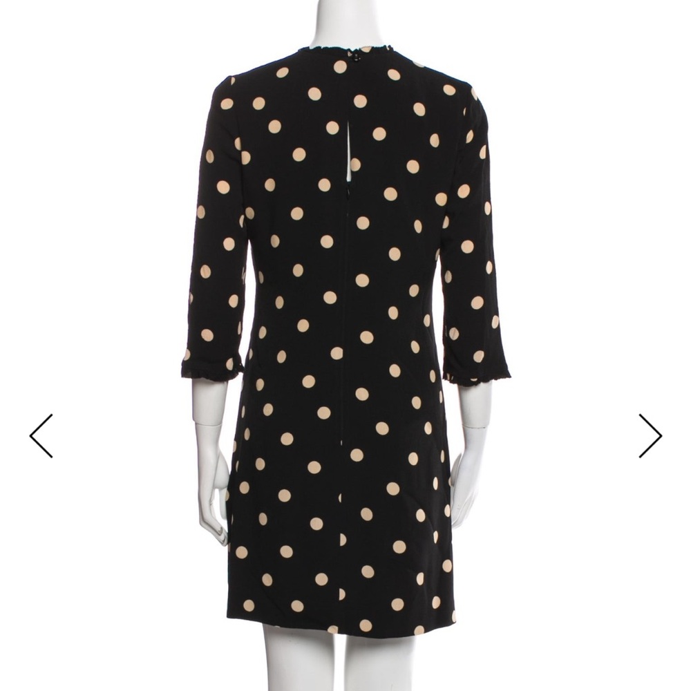 kate spade black polka dot dress, size 4 / small - Picture 3 of 7
